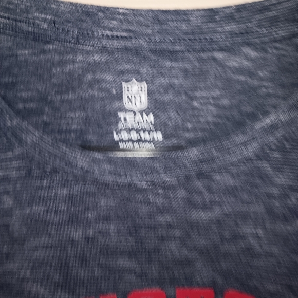 HOUSTON TEXANS ladies long-sleeved team shirt. Size L - Picture 3 of 4